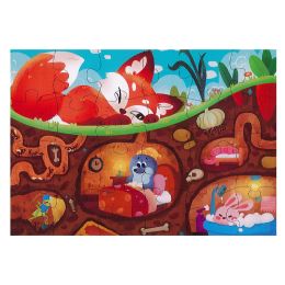 Gyerek kirakós 44 x 31 cm (24 darab) - Fox secret (2)