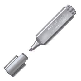 Faber-Castell 1546 Metallic kiemelő – ezüst