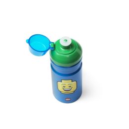 LEGO ICONIC Boy tízórais készlet (kulacs és doboz) - kék/zöld (1)