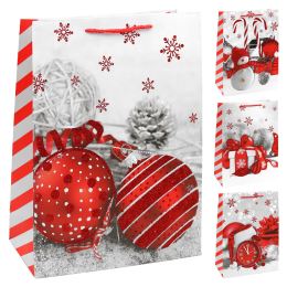 Darčeková taška vianočná 40x30x12 cm (mix 4 dizajnov - /cena za 1 ks) Darčeková taška vianočná 40x30x12 cm (mix 4 dizajnov - /cena za 1 ks)