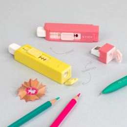 Radír  + Hegyező  MILAN Stick (5)