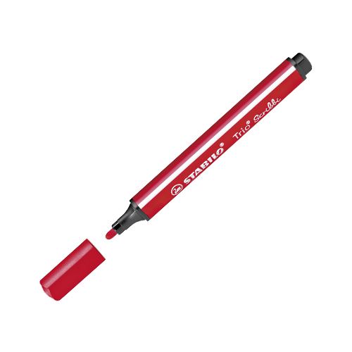 Filctoll STABILO Trio  Scribbi piros