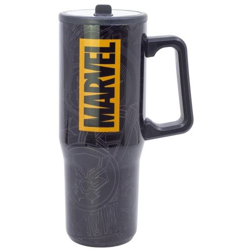 Termohrnček Marvel so slamkou a uchom 920 ml