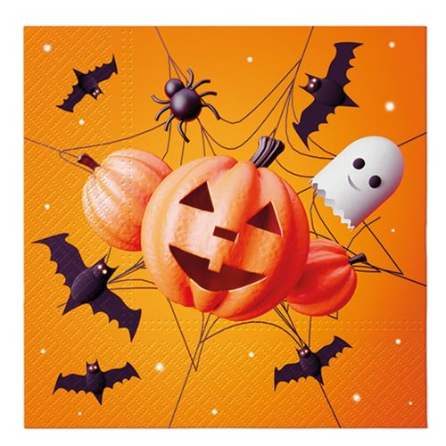 Szalvéta TaT 33x33cm Funny halloween