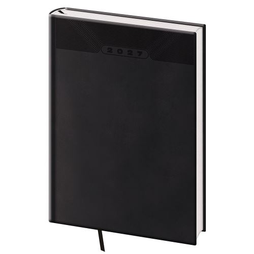 2027-es naptár, napi, A4-es, Print Classic – fekete