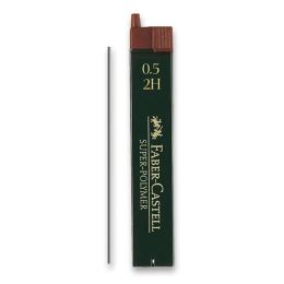 Nyomósirón grafitbél FABER-CASTELL 2H / 0,5 mm,12db