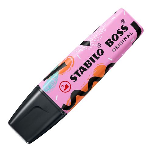 Szövegkiemelő STABILO BOSS ORIGINAL Pastel by Ju Schnee, fukszia rózsaszín