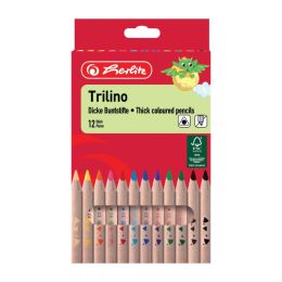Ceruzák Herlitz TRILINO Jumbo 12 db
