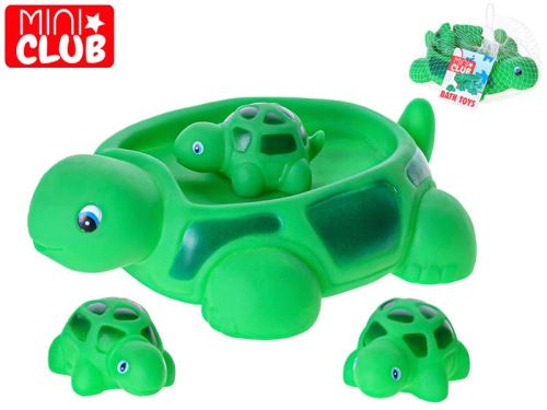 Mini Club teknős 21 cm a fürdőkádba, három teknős 4m+ hálóban
