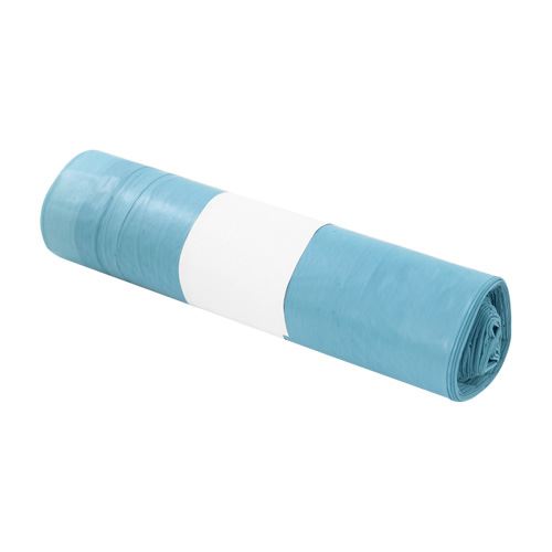 Hulladékzsák LDPE 60 x 70 cm, behúzható kék 60 l / 10 db, 30 mic