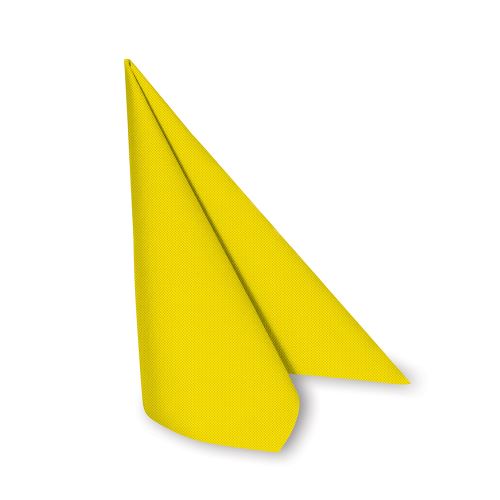 Szalvéta PREMIUM 40 x 40 cm sárga [50 db]