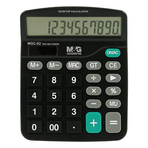 Kalkulačka M&G stolová MGC-02, 12-miestna