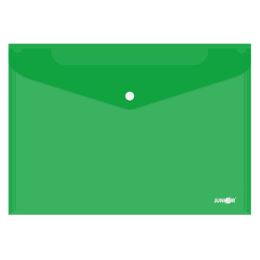 Irattasak patentos PP/A4, átlátszó/zöld