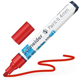 Schneider Paint-It 320 akril filctoll 4 mm - piros Schneider Paint-It 320 akril filctoll 4 mm - piros