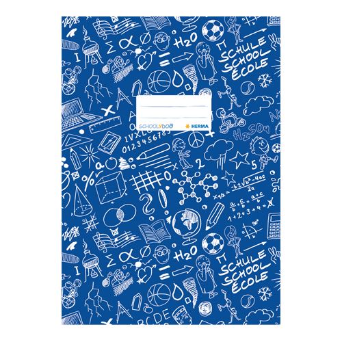 Borító notebook Schooldoo A4-es sötétkék / 1db
