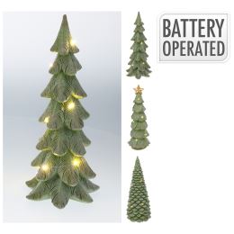 Karácsonyfa LED világítással 29 cm (3 féle kivitelben)