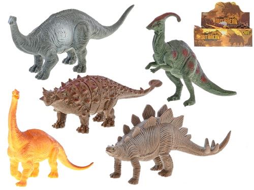 Dinoszauruszok 14-17 cm 12 féle 12 db DBX-ben