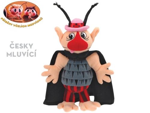 Méhmedvék meséi Puchmeloud plüss 37 cm csehül beszélő elemes 0m+ zacskóban