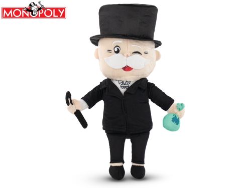Monopoly - Mr. Monopoly plüss 31cm 0m+ 0m+
