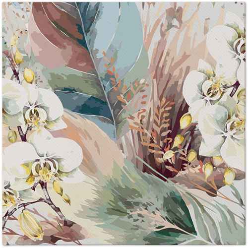Szalvéták PAW AIRLAID 40x40 cm - Foggy Leaves