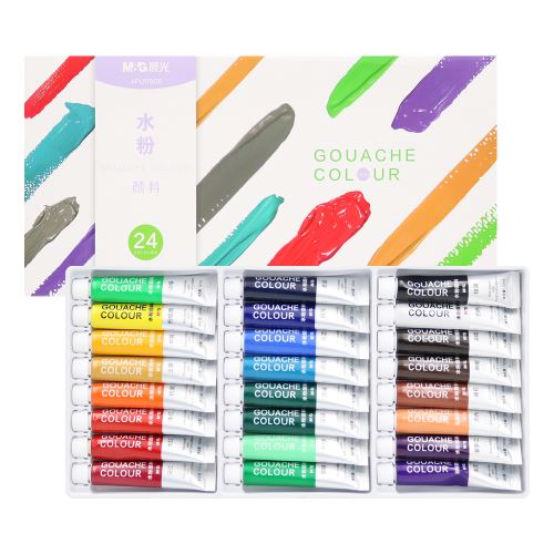 24 darabos M&G Gouache festék készlet 12 ml