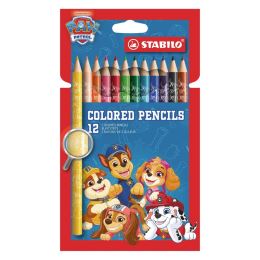 Pastelky STABILO PAW Patrol (sada 12 ks)