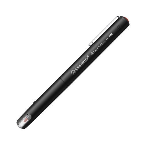 Liner medium STABILO driver 0,8 mm - červená
