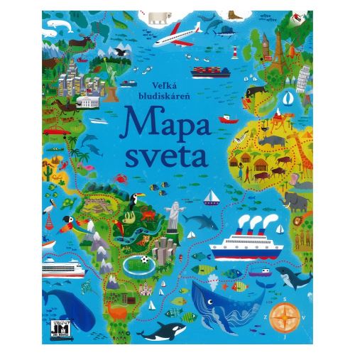 Veľká bludiskáreň JM - Mapa sveta