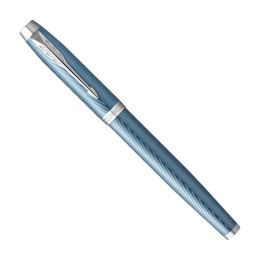 Töltőtoll Parker IM Premium Blue Grey CT, "F" hegyű