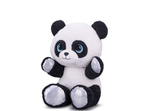 Panda plüss 16,5cm ülve 0m+ táskában