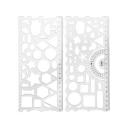 Stencil formák 208 x 95 mm, rugalmas (színkeverék) 2 db-os csomagban (2)