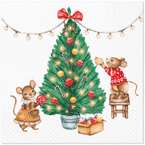 Szalvéta TaT 33x33cm Tiny Christmas