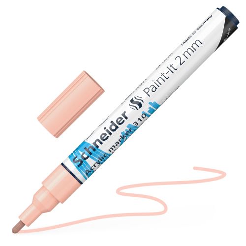 Schneider Paint-It 310 akril filctoll 2mm - sárgabarack