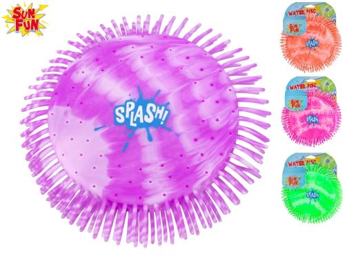Sun Fun disk vodné frisbee 13cm 4farby na karte