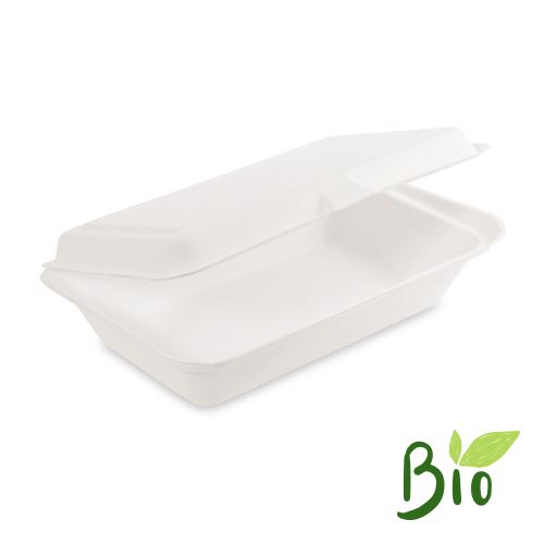 Menüdoboz BIO cukornád 250x162x63 mm, 50 db