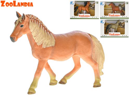Zoolandia ló 12-15cm 4fajták dobozban