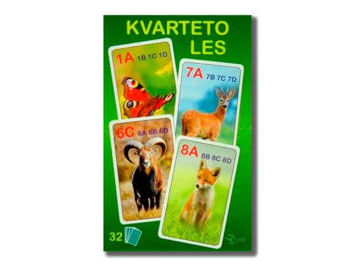 Erdő Kvarteto 7x10,5x1,5 cm 32 db dobozban