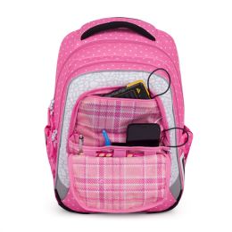 Iskolai hátizsák (5 részes szett) BagMaster Lumi 24 H – Macko (6)
