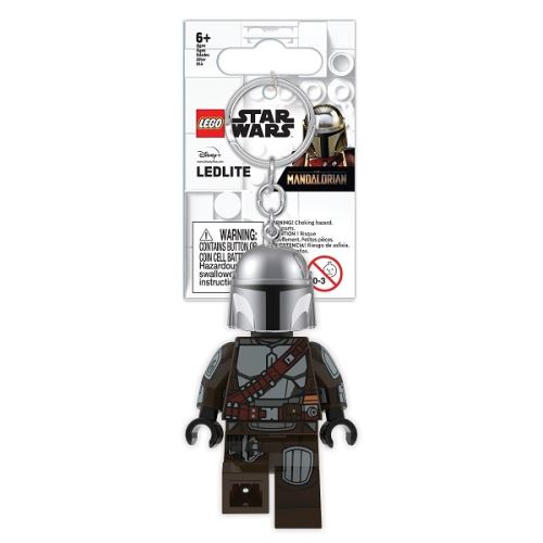 LEGO Star Wars Mandalorian 2 - kulcstartó LED fényekkel