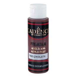 Akrilfesték CADENCE Premium, barna, 70 ml