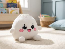 Plush Friends Kawaii Bao knedľa plyšová 25cm jásajúca 0m+ (1)