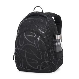 Iskolai hátizsák BagMaster Digital 24 A - fekete (3)