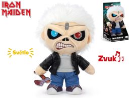 Iron Maiden Eddie 26cm plüss elemes, fény és hang 0m+ dobozban, elemmel működtethető Iron Maiden Eddie 26cm plüss elemes, fény és hang 0m+ dobozban, elemmel működtethető