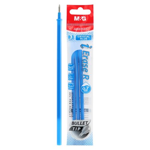 M&G iErase Frixion II R 0,7 mm / 3 db - kék