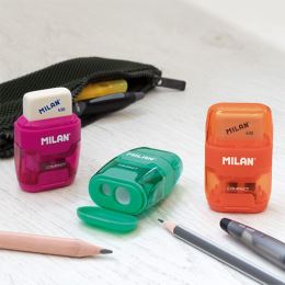 Radírgumi 430 + MILAN COMPACT hegyező 2 db ceruzához (3)