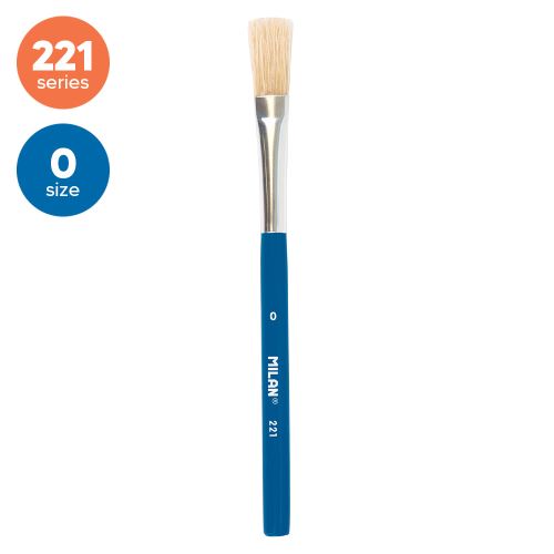 Lapos ecset Milan 0 - 221
