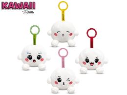 Plush Friends Kawaii Bao knedlička plyšová/prívesok na kľúče 8cm 4druhy 10m+