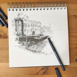 Fineliner Schneider Pictus 0.7 - fekete utántöltő (6)