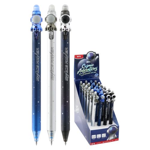 M&G Cosmic Adventures gél- és radír toll, 0,7 mm – kék töltet (vegyes / 1 db ára)
