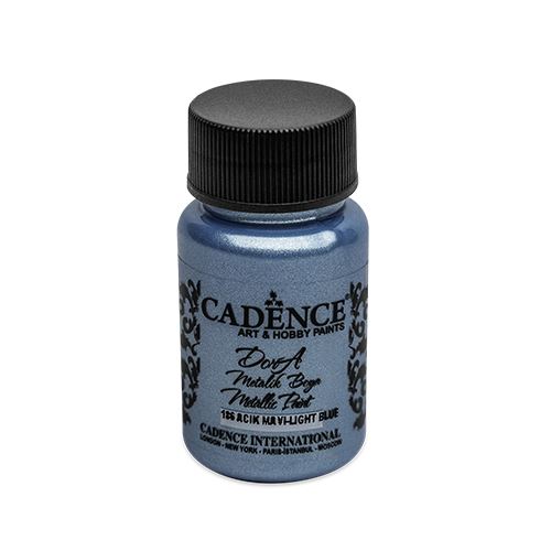 Farba akrylová Cadence D.Metalic, sv. modrá, 50 ml